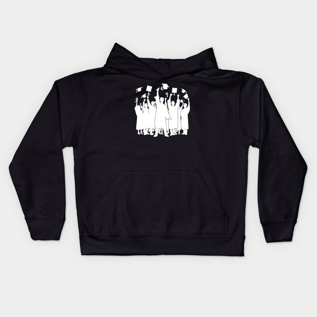 graduation party Kids Hoodie by A tone for life